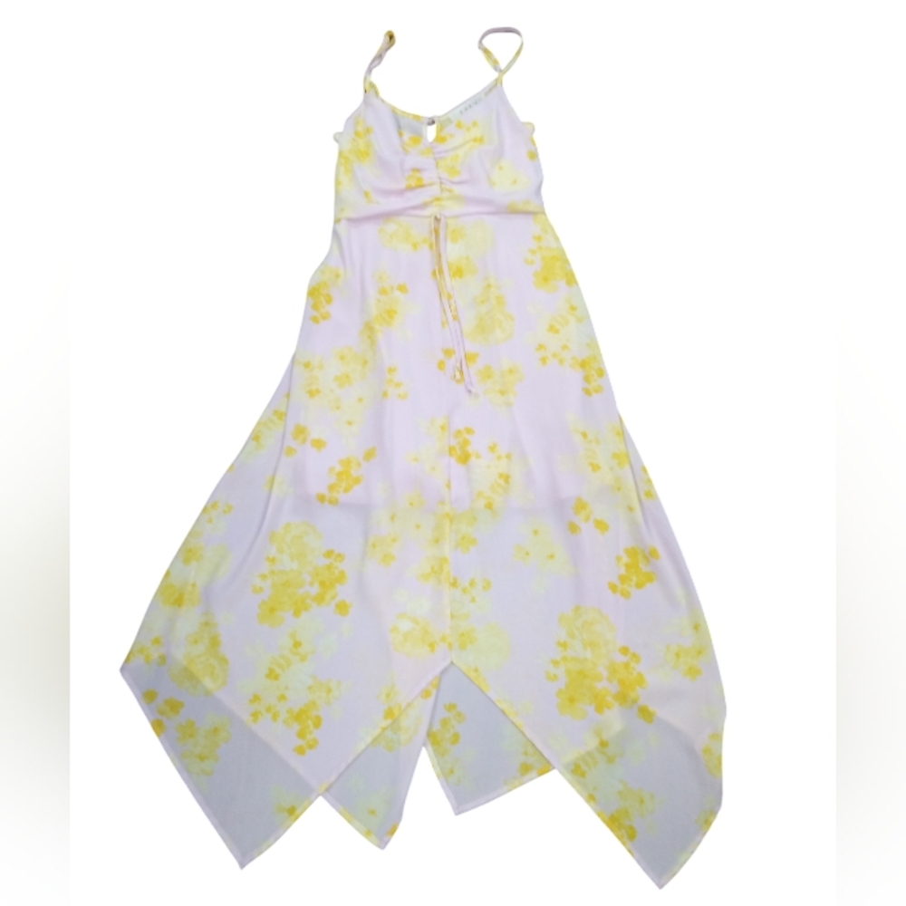 Size M Row A spaghetti strap dress floral print